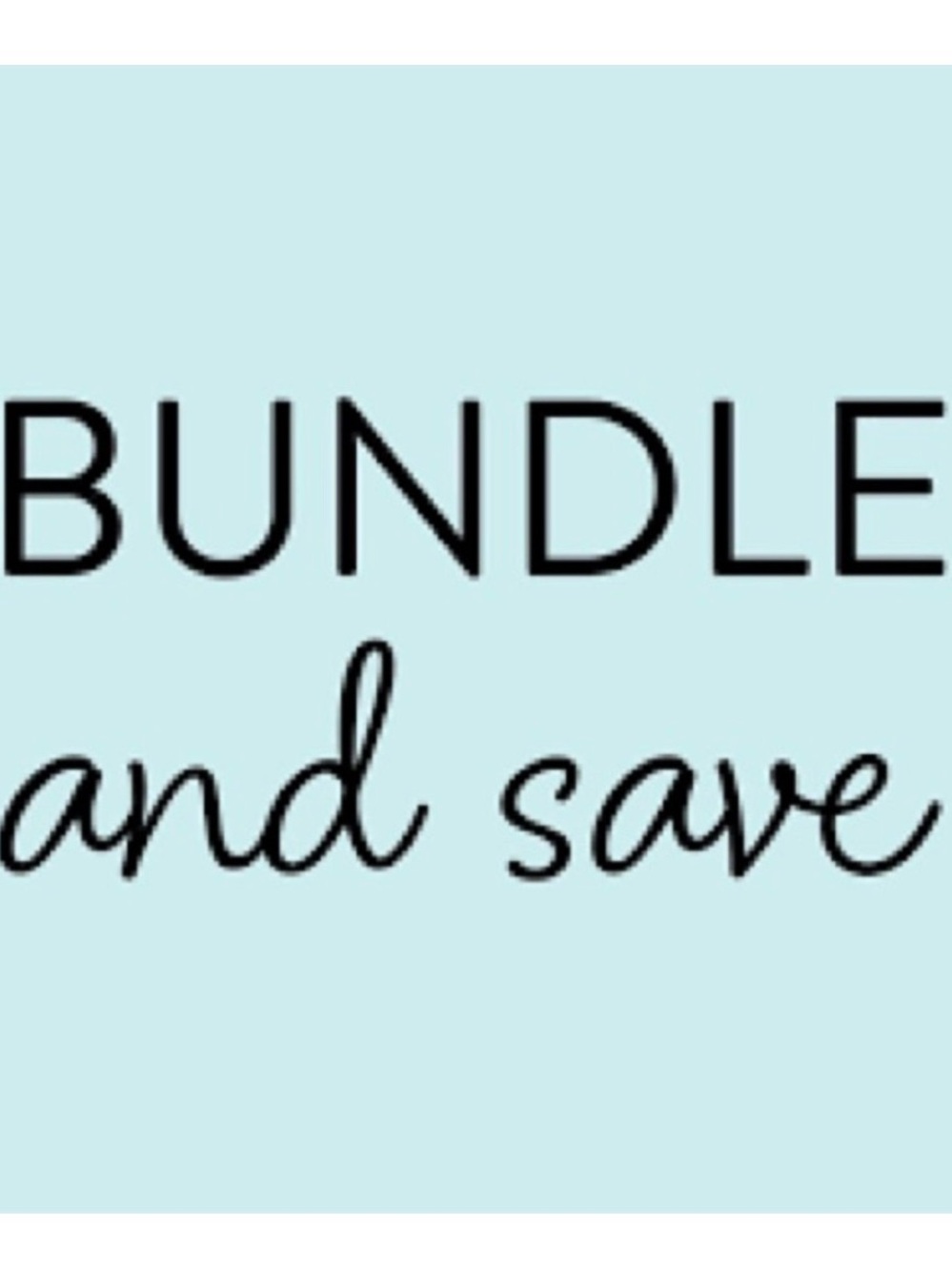 Bundle & Save - Picture 1 of 1